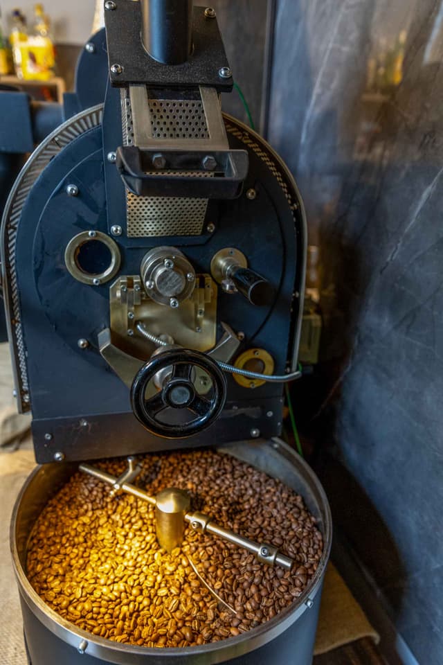 Coffee roasting process